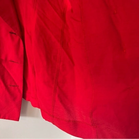 Cline Kolarek Vintage Red Double Breasted Blazer Medium - Picture 4 of 6